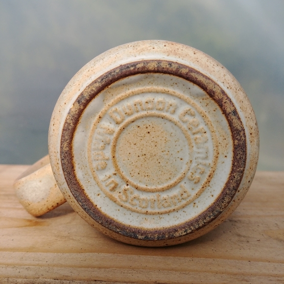 Vintage 1970s stoneware mug by Duncan Ceramics - Picture 5 of 5
